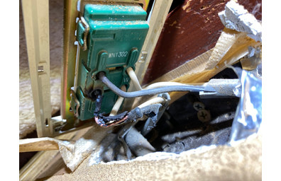 発火直前コンセント