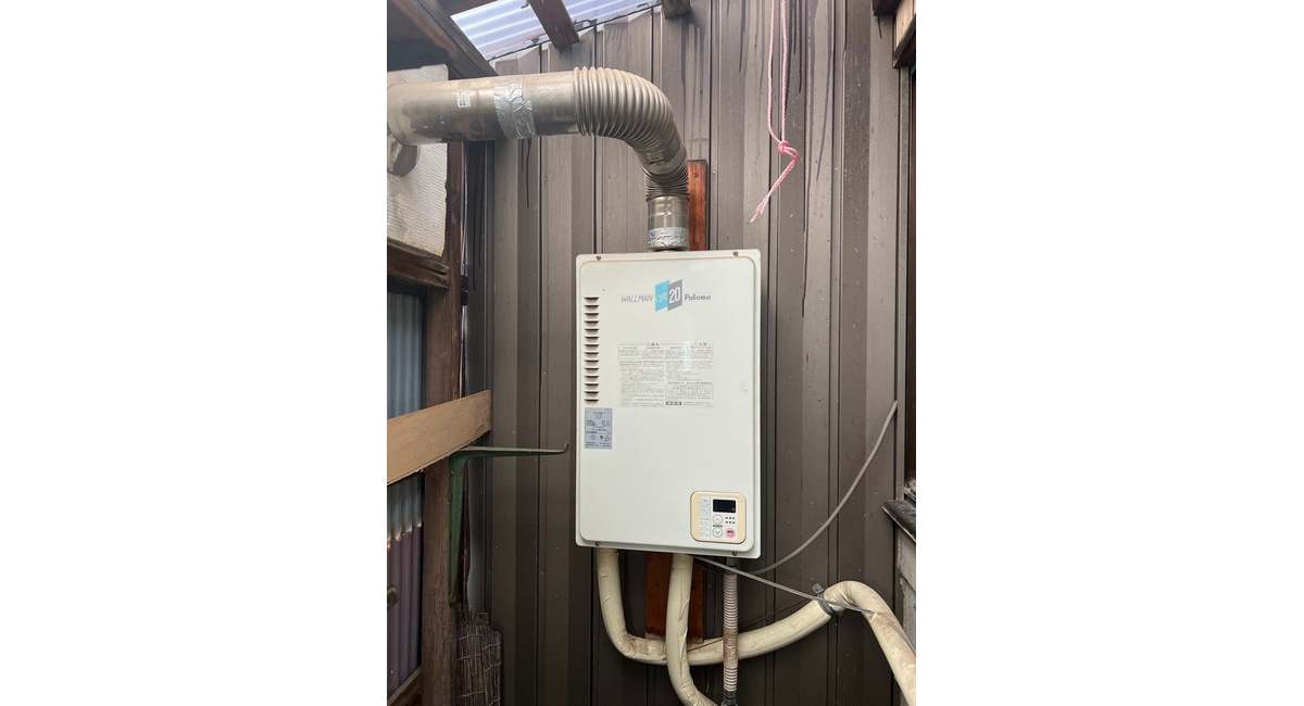 パロマ　ガス給湯器　瞬間給湯器　取替