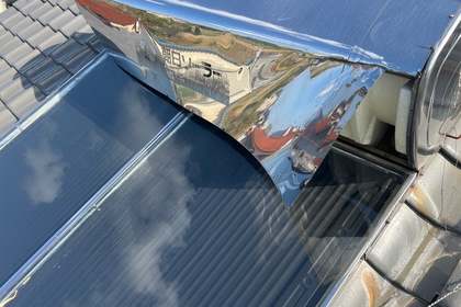 加賀市　小松市　ソーラーパネル　撤去　太陽熱温水器